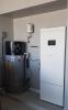 Right – This home solar system includes batteries that provide power during peak evening hours. 