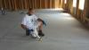 Right – Slab seams are sealed with a self-leveling sealant.