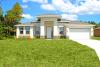 EcoSun Homes built this custom spec home in the hot-humid climate in Port Charlotte, FL, and certified it to DOE Zero Energy Ready Home specifications in 2020. 