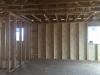 Right - Ladder blocking allows insulation to be installed in exterior walls at interior-exterior wall intersections.