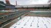 Right - The slab-on-grade foundation is insulated with two layers (R-20) of XPS foam under the-slab and R-10 on the exterior of the stem walls.