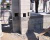 A raised slab foundation elevates the level of the floor above grade