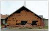 Wrong – This brick veneer failed in high winds (107 mph) because the ties pulled out of the substrate. 