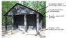 Wrong – This cabin has a gap between the concrete slab and the wall where rodents can enter