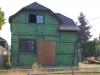 Right - Seams in coated sheathing and joints around window are properly sealed and flashed with tape and all nail holes are covered with paint-on sealant.