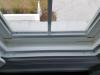Wrong - Cracks of corner of window frame may be a source of air leakage contributing to condensation on windows.