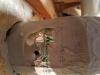 Wrong - Hole in duct is not sealed and duct joint to subfloor is not sealed.