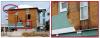 When the EIFS siding on this house gave way in high winds, it revealed severe rotting of the sheathing beneath the windows due to long-term water leakage.