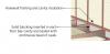 Air seal floor joist cavities under kneewall with rigid foam, plywood, or OSB caulked in place
