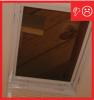 Cavity used for return is not insulated and is not air sealed, which will pull in air from outside