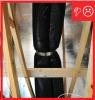 Ventilation duct is compressed because supporting strap is too small