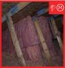 Wrong – Rigid air barrier not installed to hold insulation in place