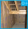 Right – Insulation properly installed before air barrier