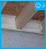 Right – The band joist over this wall was properly insulated and air-sealed.