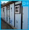 Right – Continuous rigid insulation has been installed