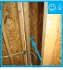 Right – Framing allows corner to be insulated