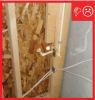Wrong – Framing does not allow corner to be insulated