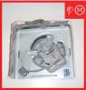 Wrong – Roughly cut hole that is larger than the fan, making it difficult to seal