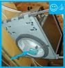 Right – This recessed light was installed with a trim kit and is ICAT labeled. 