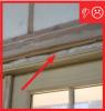 Wrong – Fibrous insulation is not an air barrier and cannot be used to air-seal openings.