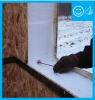 Right - Hole drilled to verify sealant is present - Hole will be sealed after verification