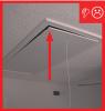Wrong – There is no weather stripping or gasket around the attic stair hatch