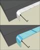 Polyethylene sheeting or rigid insulation over aggregate