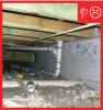 There is no polyethylene sheeting installed in the crawlspace