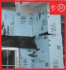 Wrong – The rigid sheathing seams are not taped and the gaps could cause moisture problems