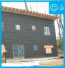 Right – The building felt is installed on all exterior walls and provides a complete drainage system
