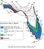 Florida Wind-Borne Debris Region, Category II and III Buildings and Structures except health care facilities.