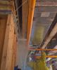 A theatrical fog machine produces dense fog that can be used to blow fog into a duct system to make leaks obvious.