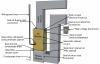Air seal a heat pump or air conditioner air handler cabinet at all seams, holes, and junctions