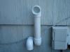 Because flue temperatures are cool, intake and exhaust ducts on a Category 4 direct-vent sealed-combustion condensing furnace can be made of PVC