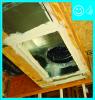 Right – Duct register is mastic sealed to framing