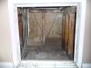 Wrong: This return air plenum is not lined and air sealed
