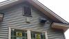 Wrong - Kitchen exhaust ducts are prohibited from terminating within 3 feet of an operable window or near gable vents.
