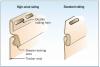 Features of standard and high-wind vinyl siding. 