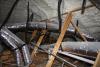 Imagine Homes chose low-density spray foam to insulate this attic.