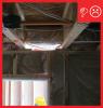 Wrong - Rim joist cavity missing insulation