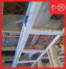 Wrong - Tray ceiling not  air sealed