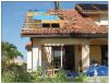 Continuous load path failure due to improper connections between the roof decking and roof framing resulting from hurricane force winds. 