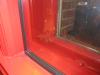 Interior storm window on double-hung original window