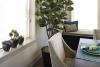 The double-wall construction results in thick window sills which builder market as an architectural feature.