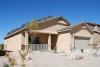 Deep overhangs and porches provide midday shade for most of the windows on this home in Albuquerque, NM.
