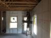 Baffles are installed to protect airflow from the soffits to the ridge vents before the ceiling drywall and attic insulation are installed.