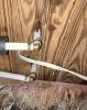 Plumbing pipes often penetrate the subfloor close to where the plumbing fixture is located 