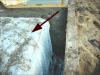 Properly installed vapor barrier