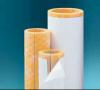 High-density fiberglass pipe insulation comes with a vapor barrier cover and self-adhesive seam