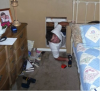 Limited attic access can make inspections for missing air barriers and insulation challenging